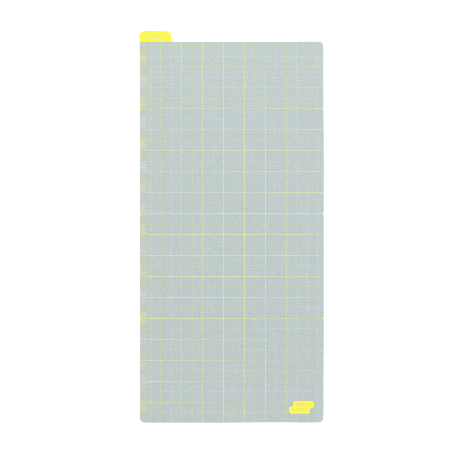Pencil Board for Weeks (Ice Gray x Yellow)