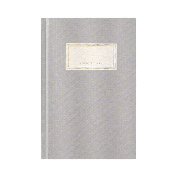Midori 3 Minute Diary Gray - undated 1