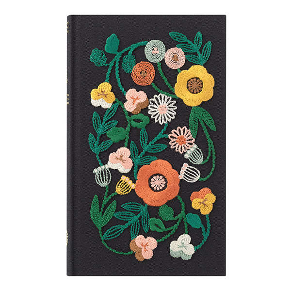 Midori 5 Year Diary - Embroidery Black
 1