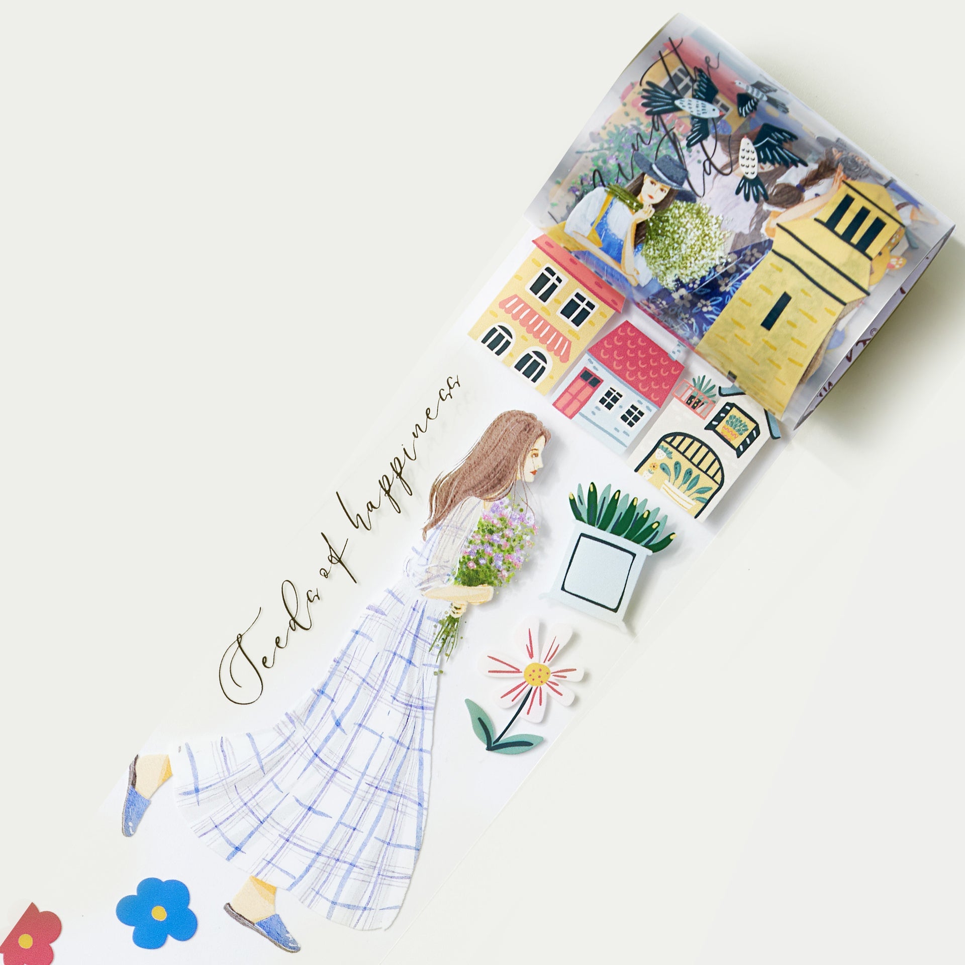 The Washi Tape Shop Morocco's Blue Hues Wide PET -tape 55mm