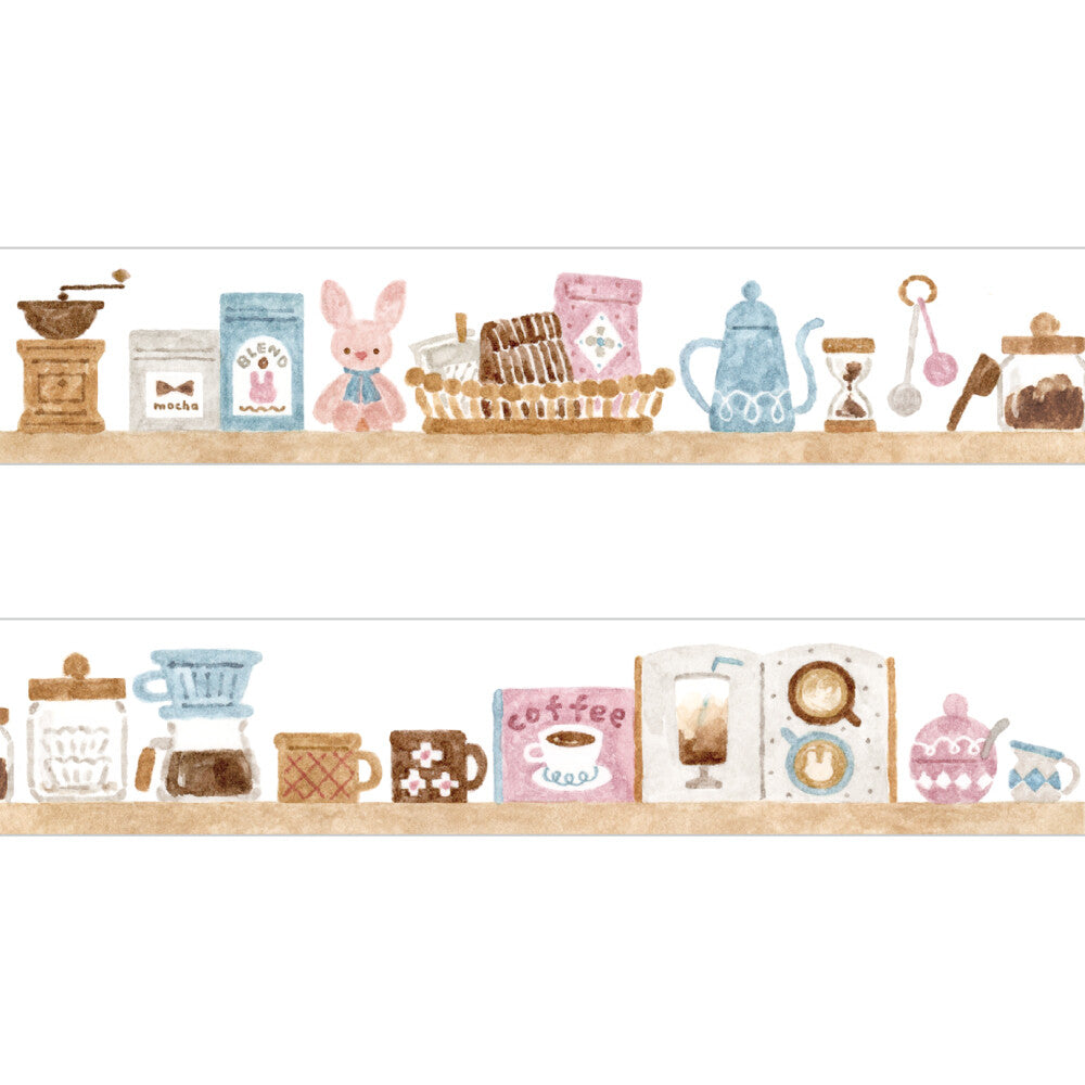 Rabbit and Coffee Washitape
