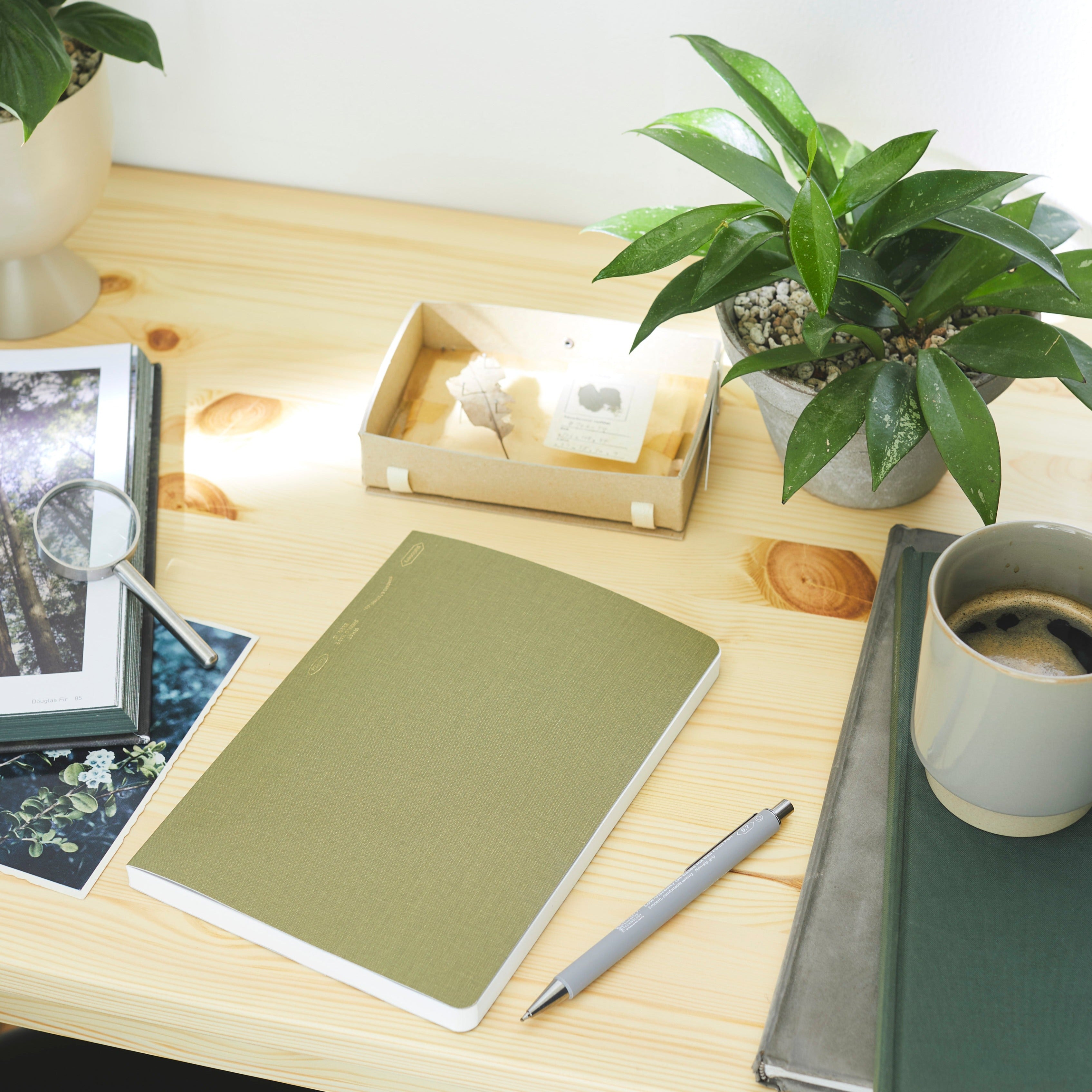 1/2 Year Notebook A5 Olive (LIMITED EDITION)