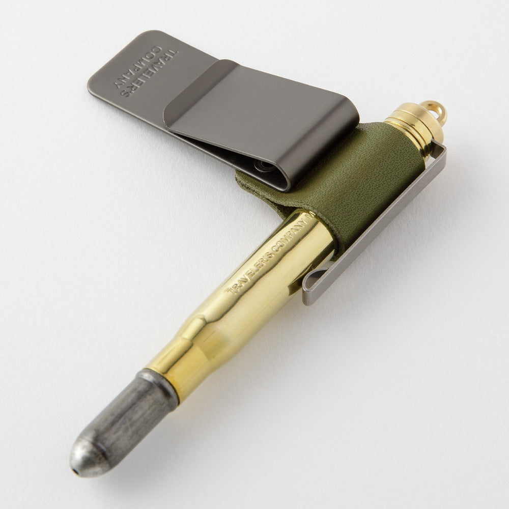 Traveler's Notebook Olive 016 Pen Holder M (regular and passport)