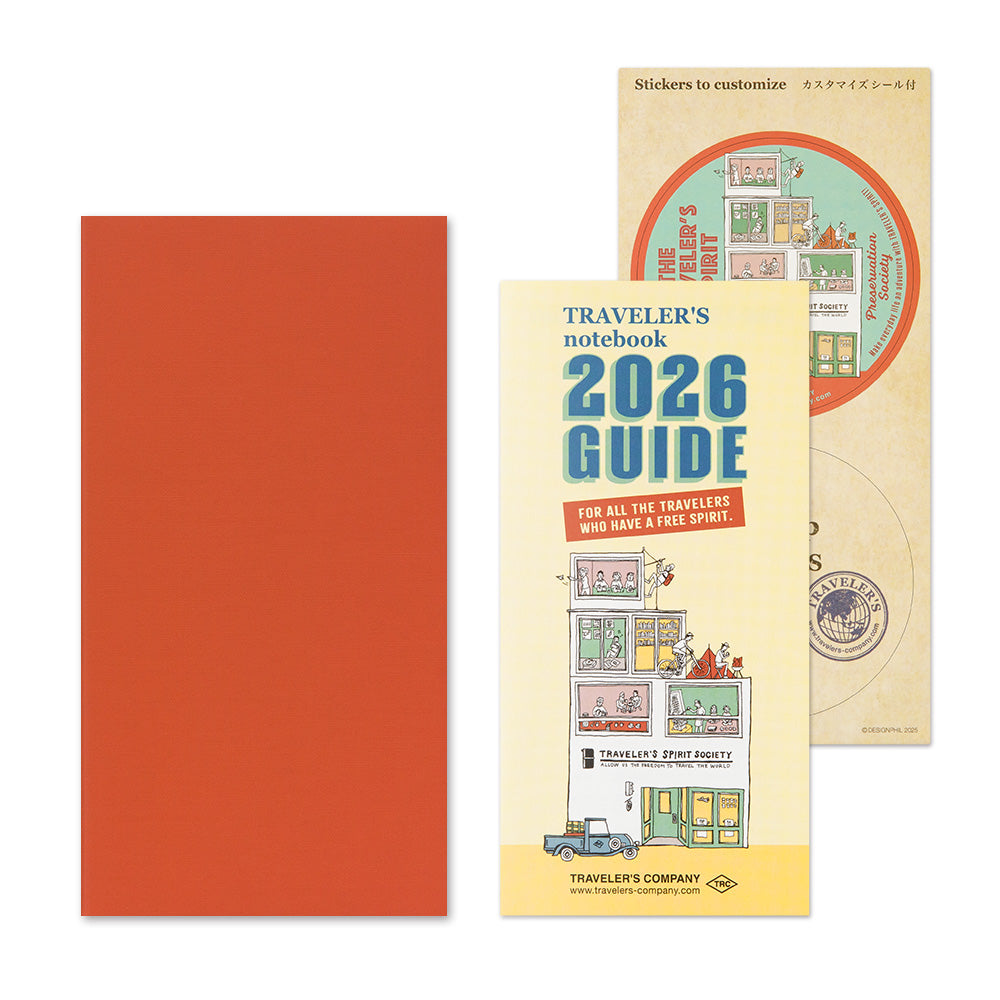 Traveler's Notebook 2026 Monthly Diary Regular Size