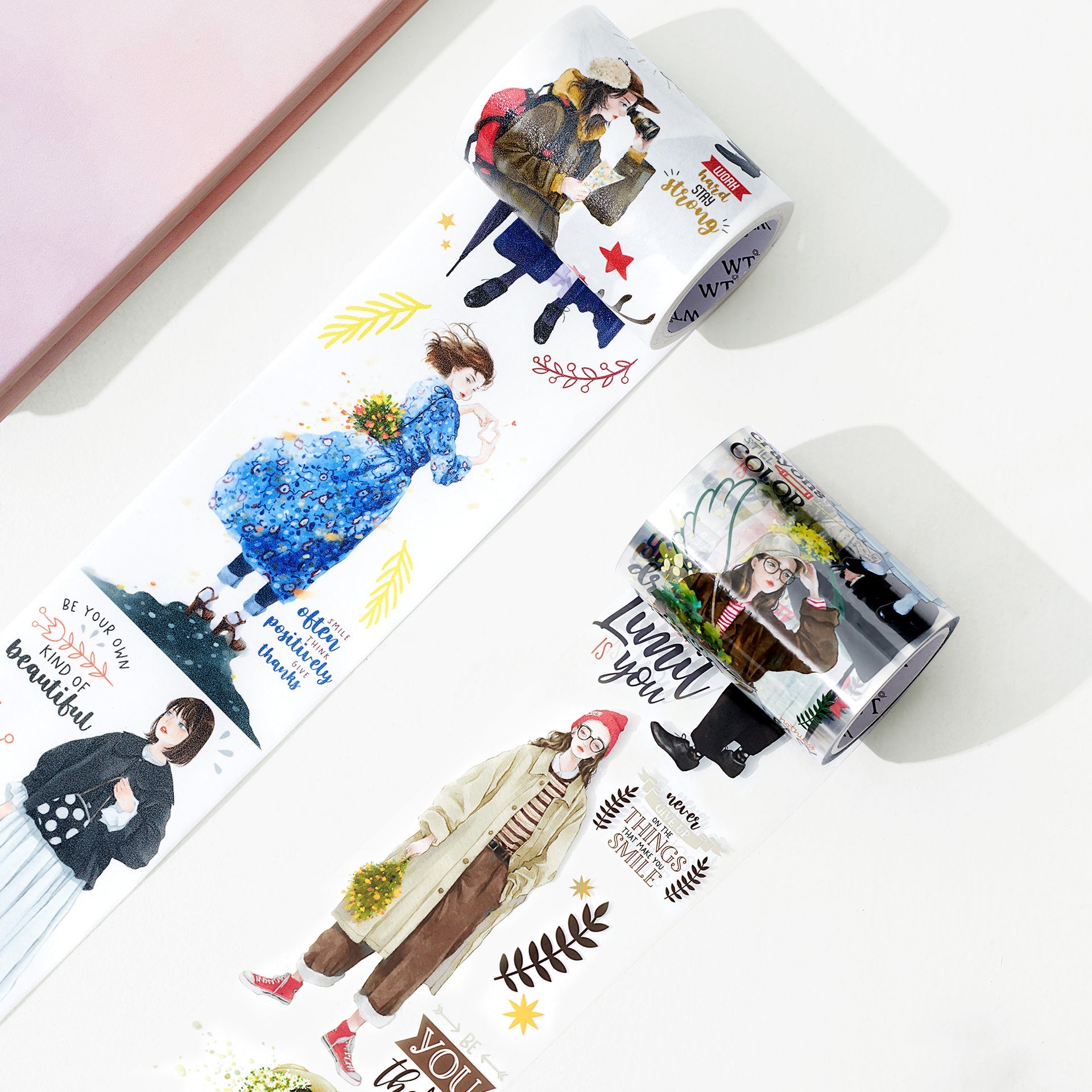 The Washi Tape Shop Twilight Zone Wide PET -tape 60mm Girl PET-tape