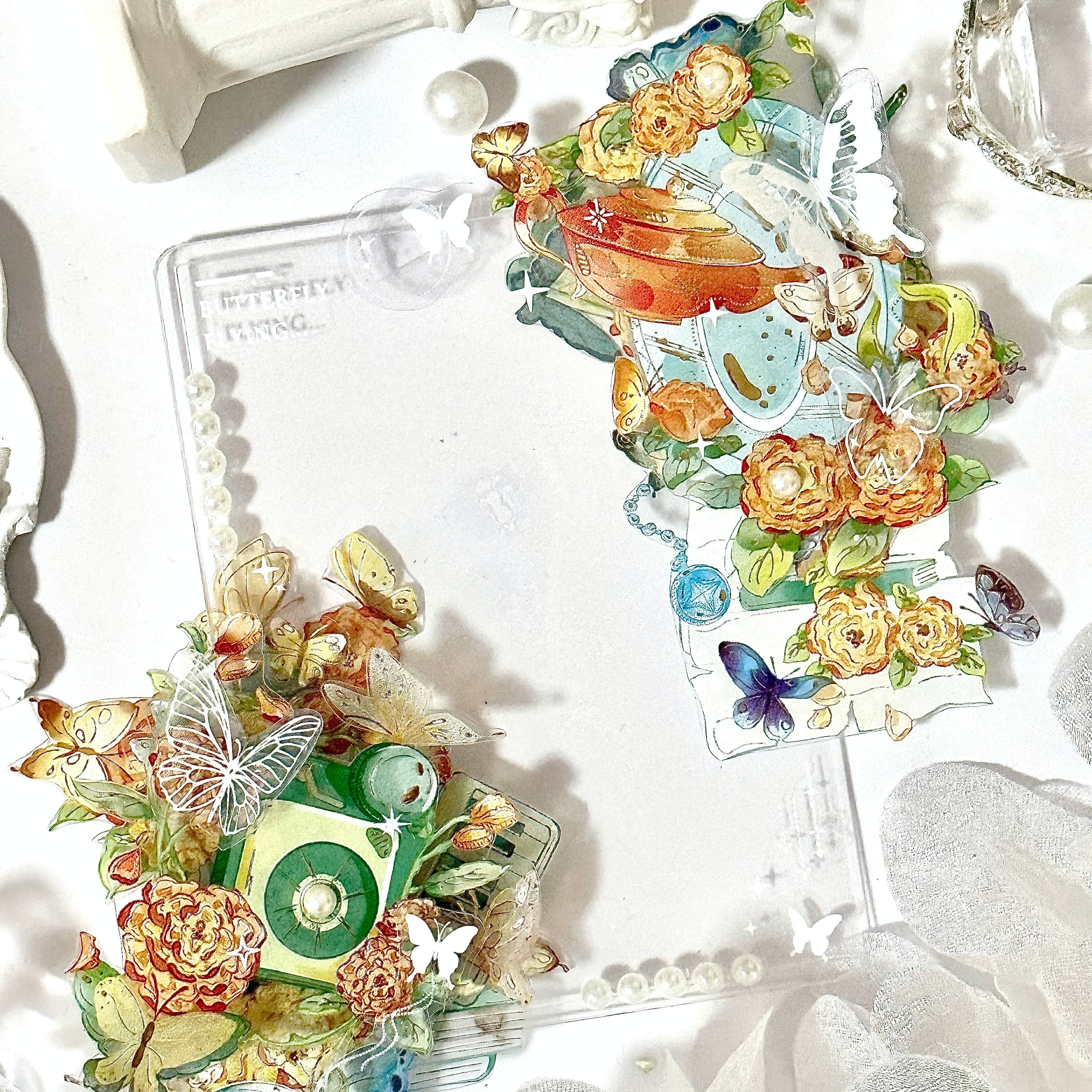 Butterfly Emporium Wide Washitape 70mm (gilded)
