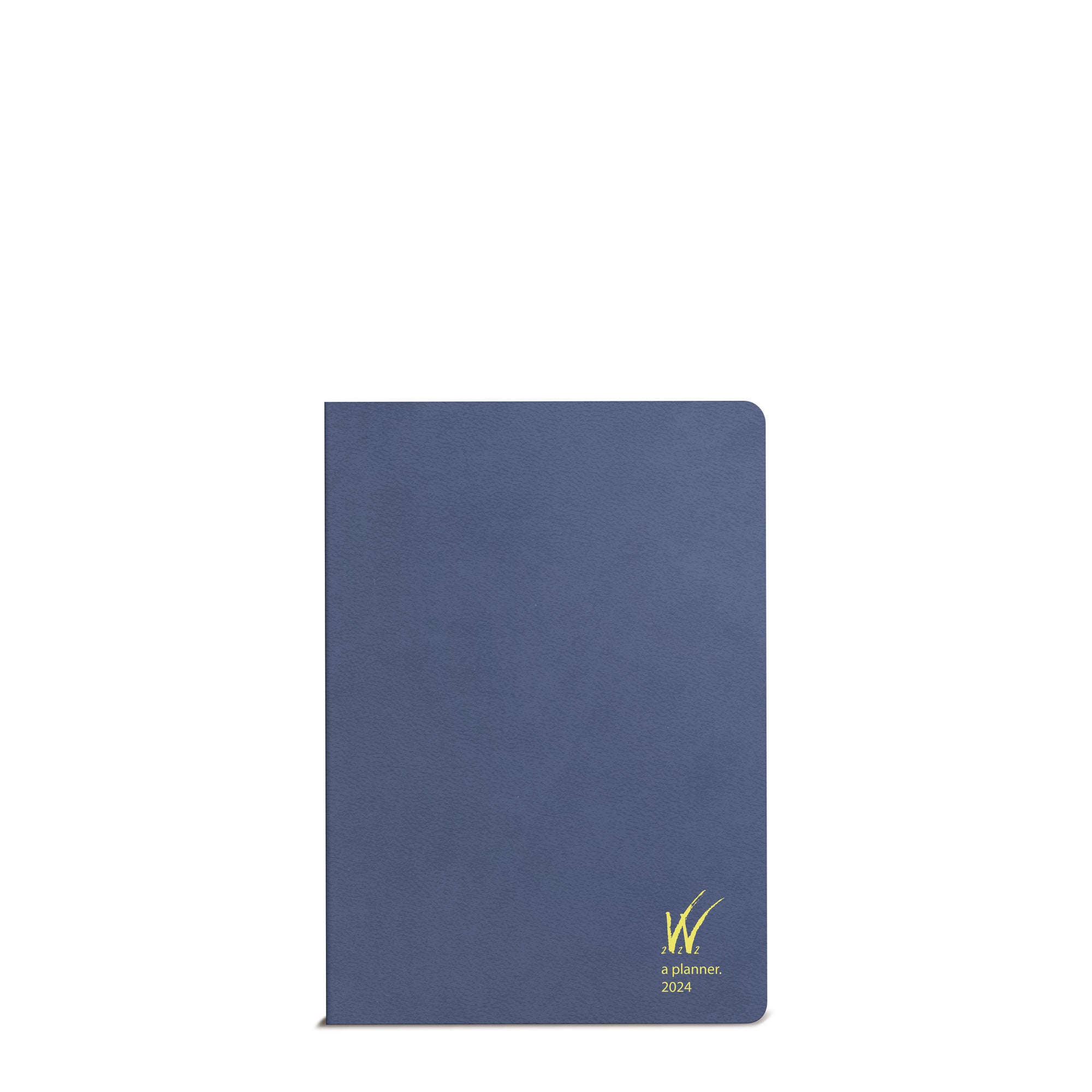 2024 A6 Weekly Planner - Alpine Lake (Blue) - 52gsm Tomoe River Paper (Stacked Weekends)