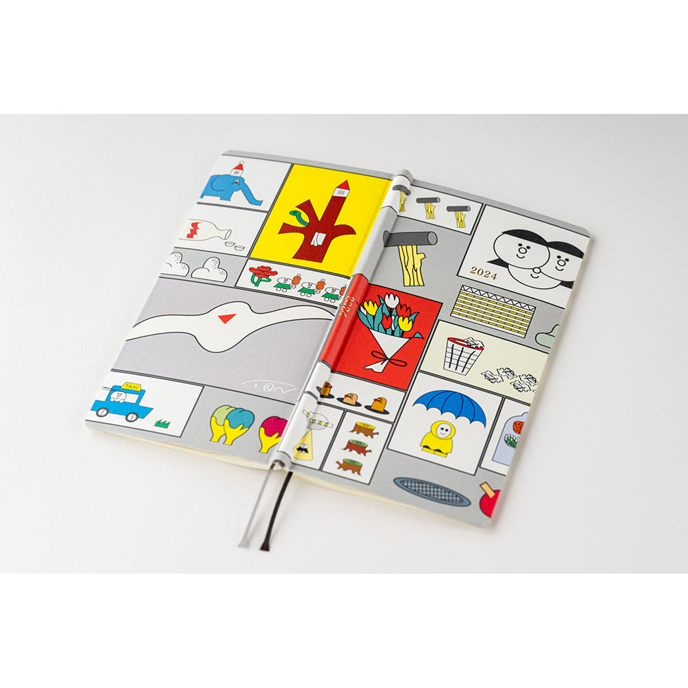 Hobonichi Weeks Tomomi (c) Nishikawa: Hanabi Set 2024 ENG