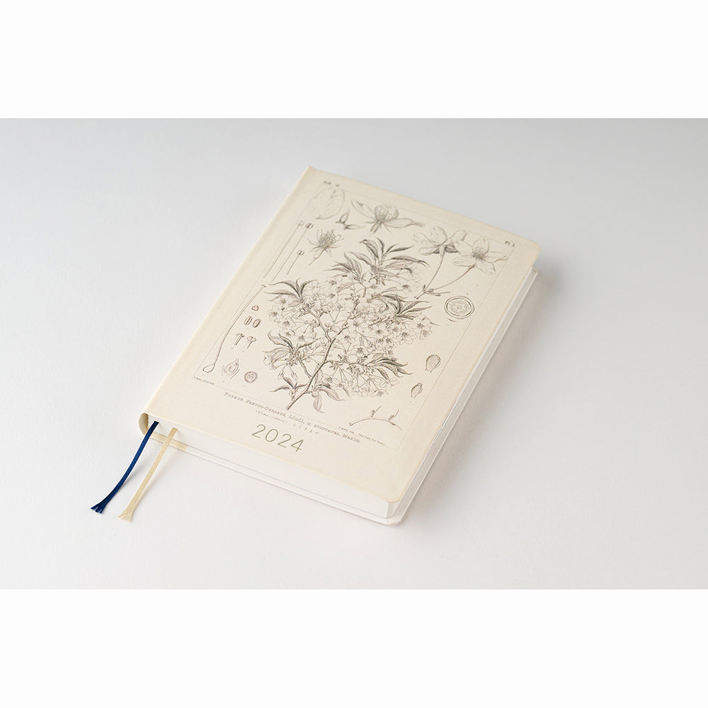 Hobonichi HON A6 2024 JPN Tomitaro Makino: Yamazakura