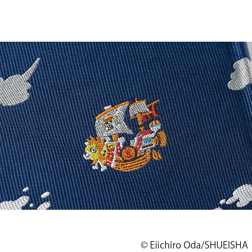 Hobonichi Weeks ONE PIECE magazine: Like the Sun 2024 ENG This long-wallet size weekly Hobonichi Techo has the cover design attached to the book. Hardcover book with a polyester cloth cover made of necktie material. This design is based on popular manga One Piece.
