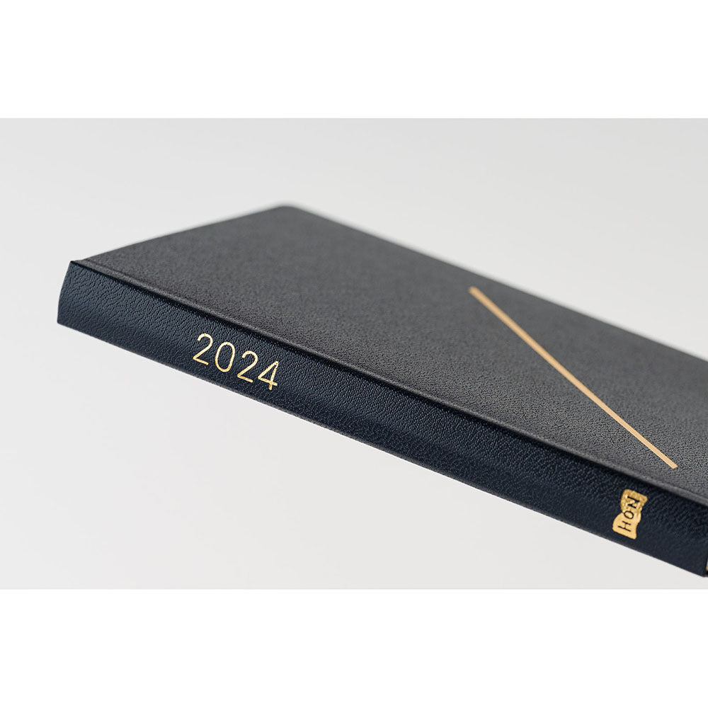 Hobonichi HON A6 2024 JPN Slash (Navy)