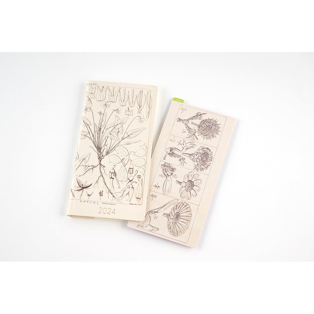 Hobonichi Weeks Tomitaro Makino: Shihai Sumire 2024 ENG