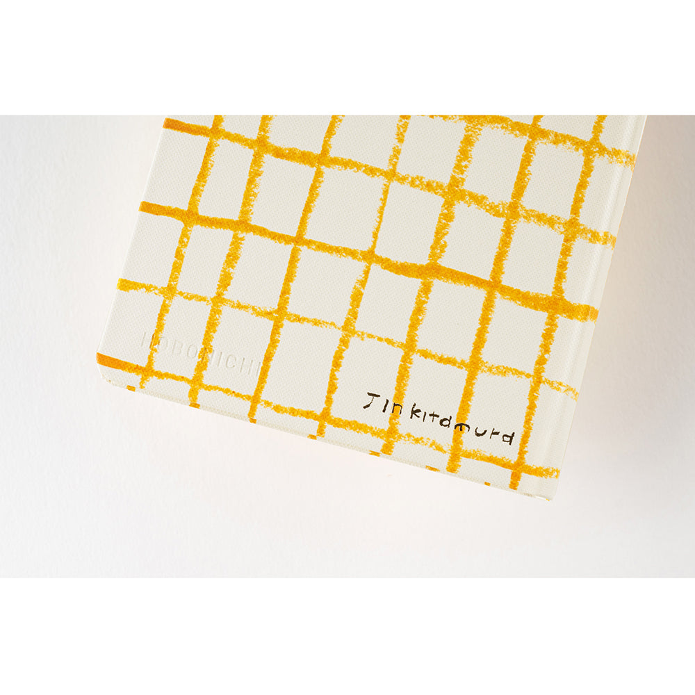 Hobonichi Weeks Jin Kitamura: Love it (Panda) Yellow Plaid 2024 JPN