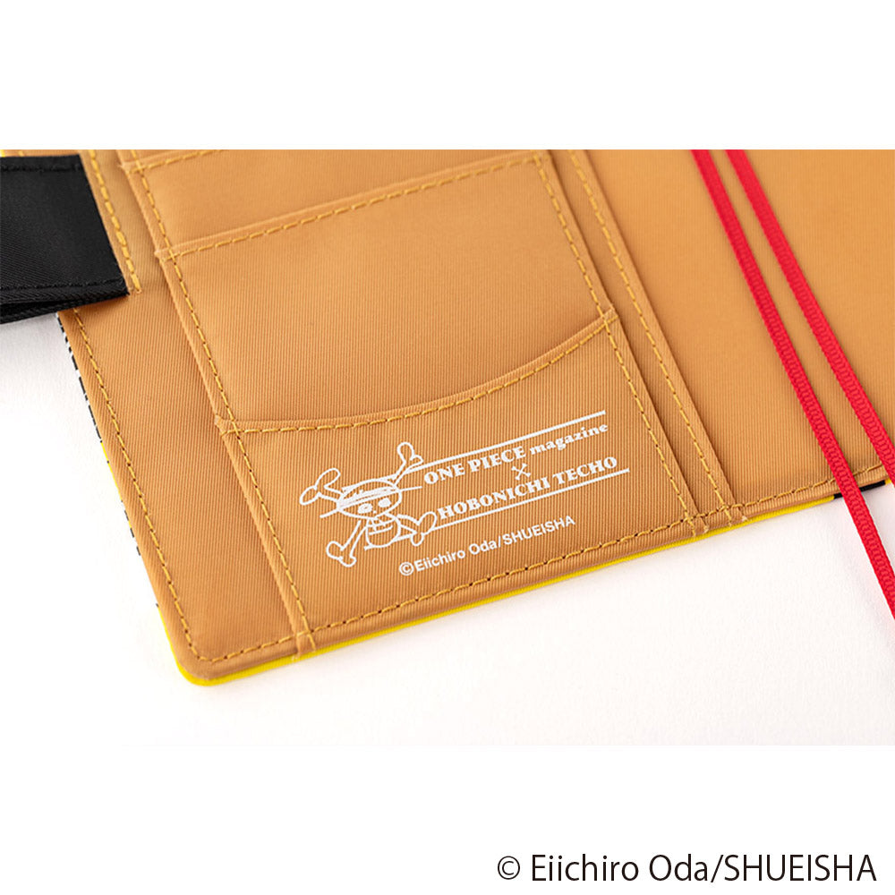 Hobonichi A6 ONE PIECE magazine: Straw Hat Luffy (Yellow) Cover Fits A6 Planner and Original