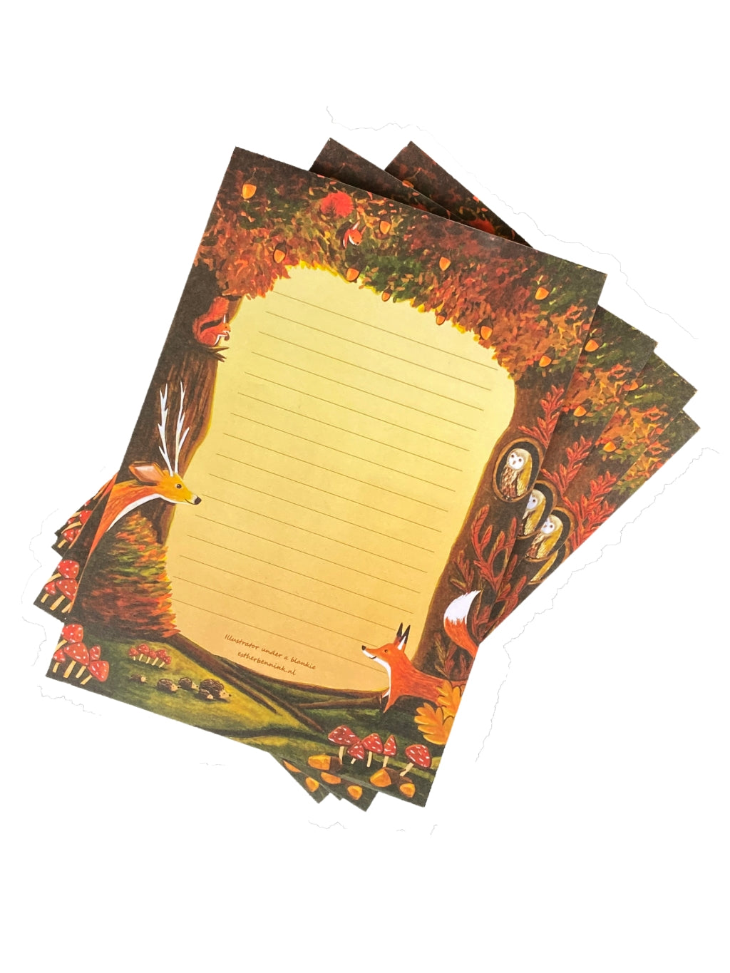 A5 Letter Pad Autumn Magic