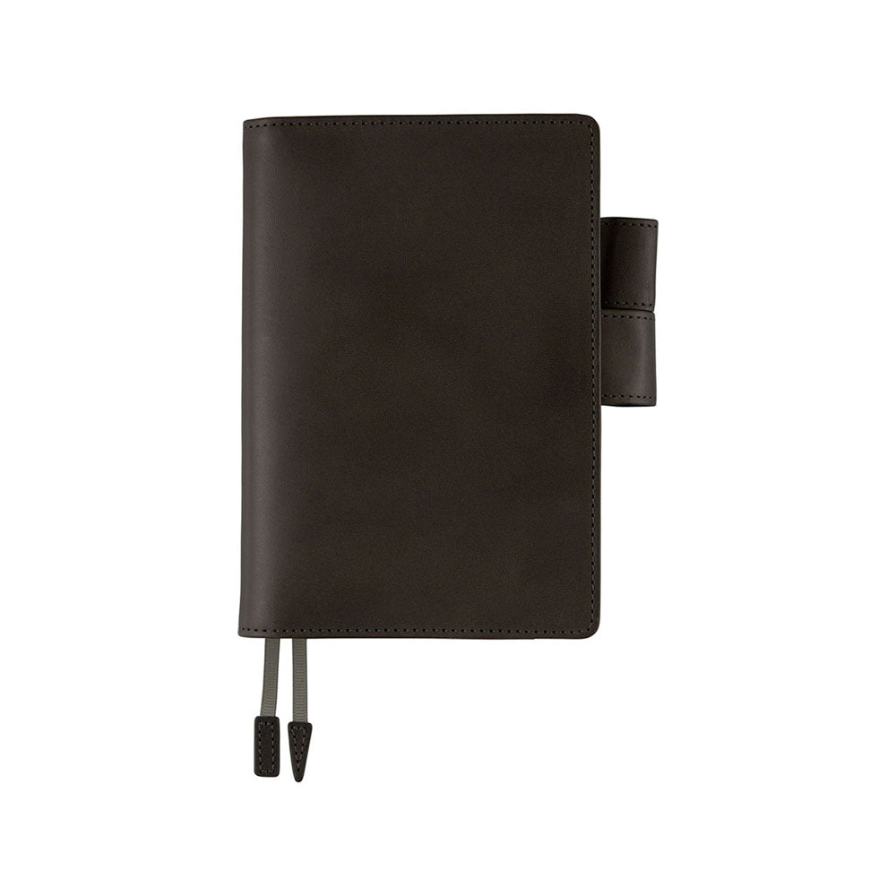 Leather TS: Basic Black A6 Hobonichi Techo [COVER ONLY] - oblation papers &  press