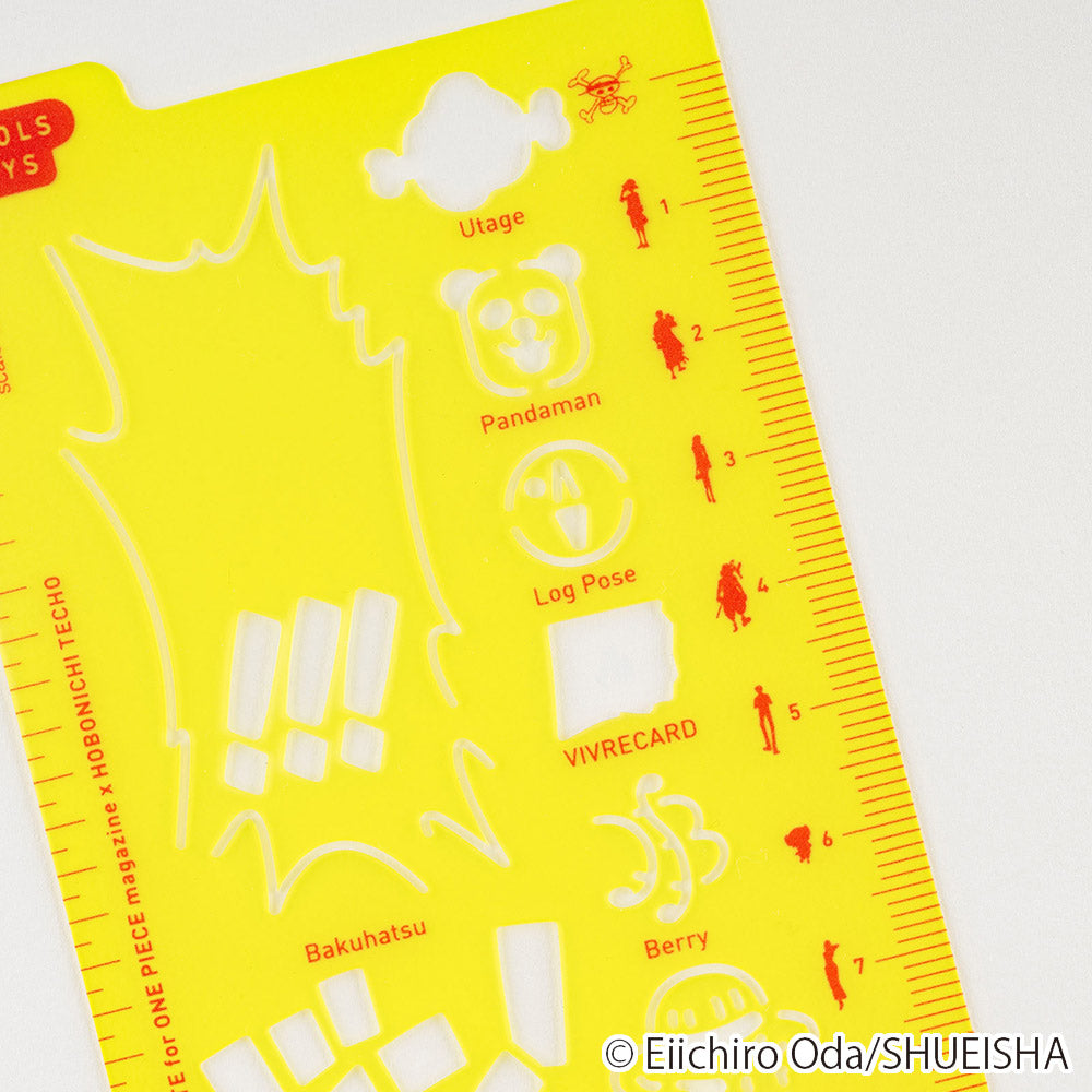 Hobonichi ONE PIECE magazine: Hobonichi Stencil - One Piece