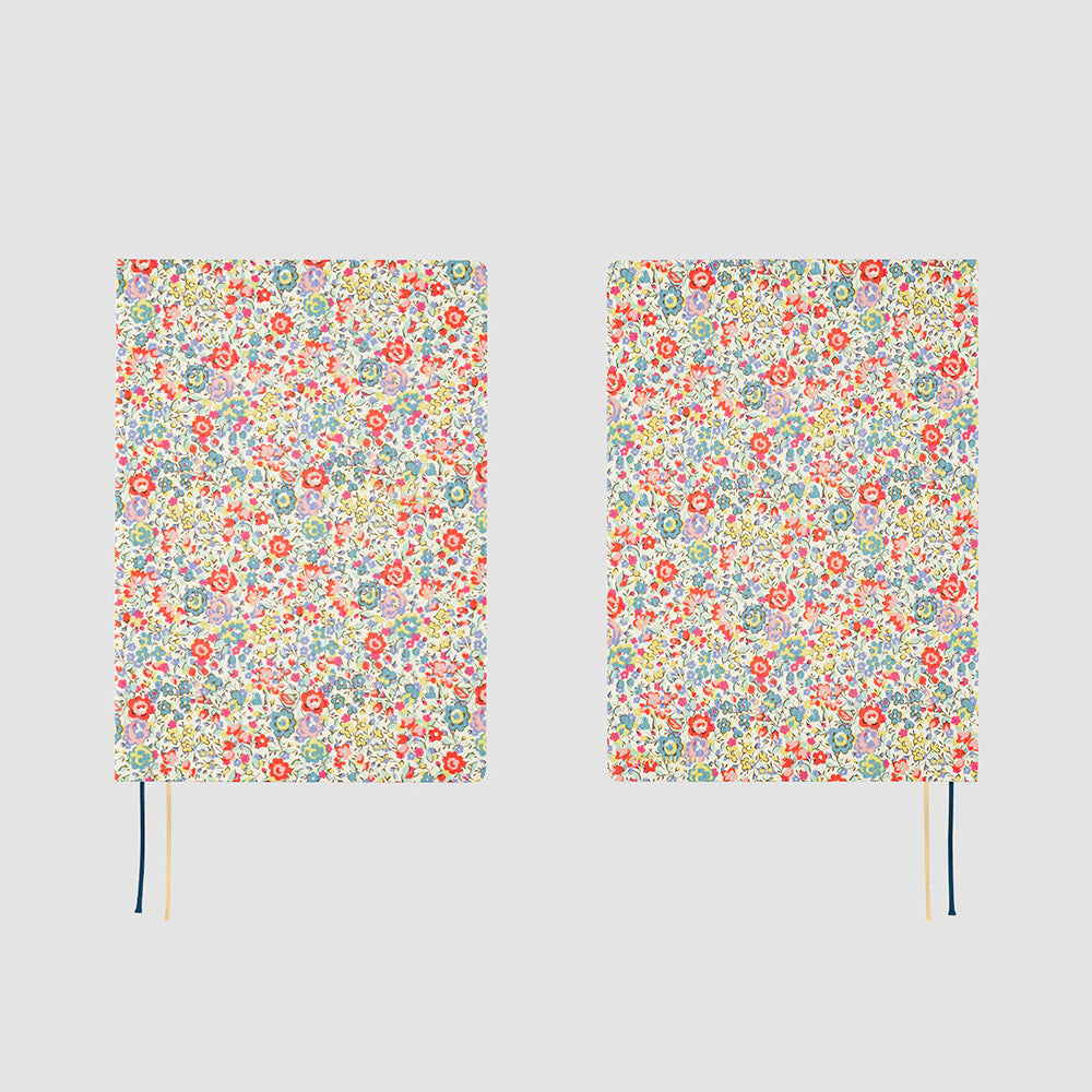 Hobonichi HON A5 2024 ENG Liberty Fabrics: Emma and Georgina