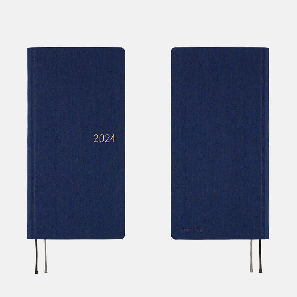 Hobonichi Mega Weeks Colors: Deep Navy 2024 ENG