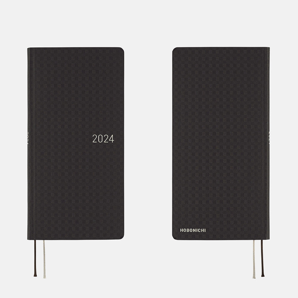 Hobonichi Weeks Paper Series: Black Gingham 2024 JPN
