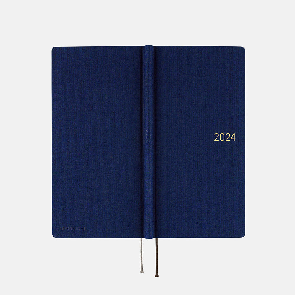 Hobonichi Mega Weeks Colors: Deep Navy 2024 ENG