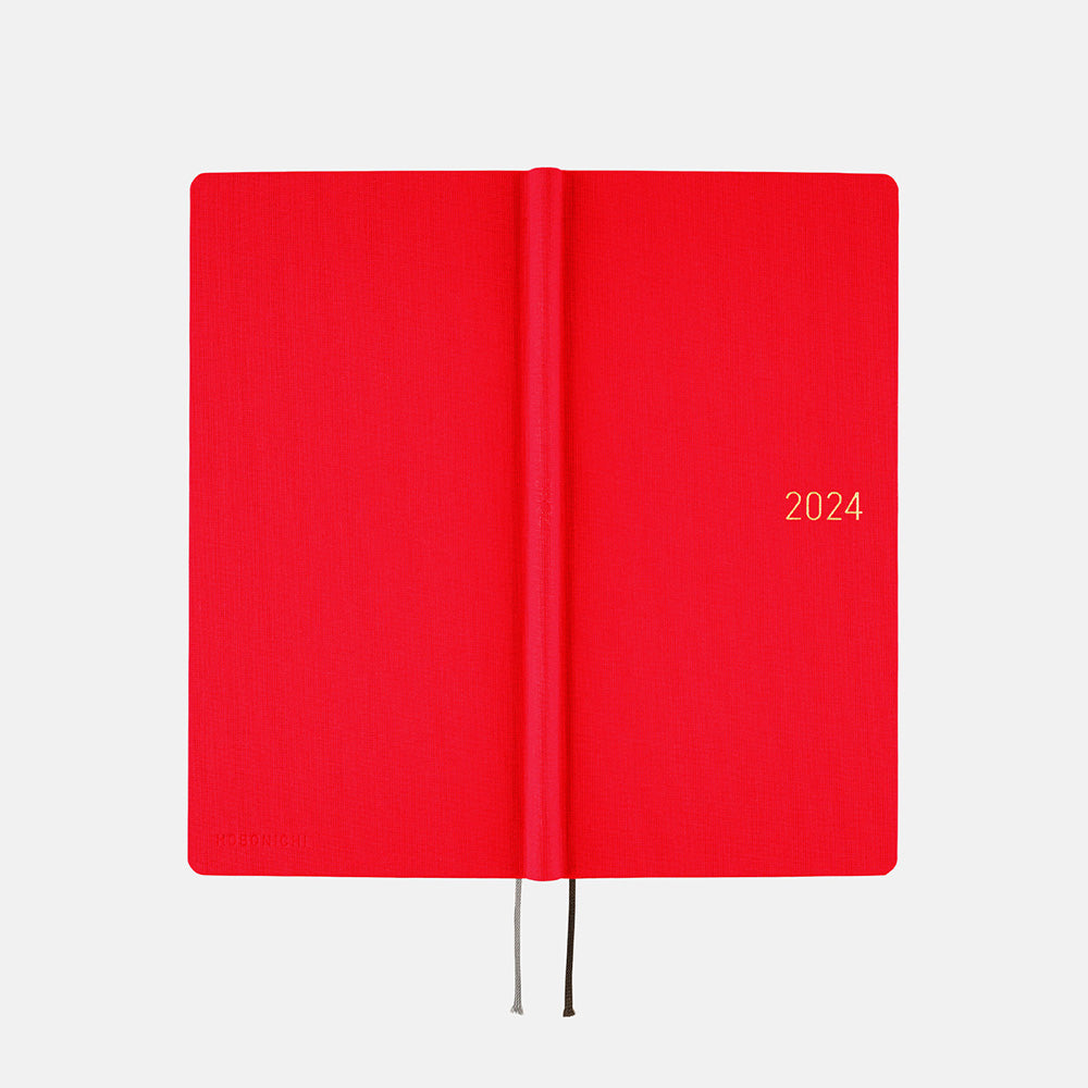 Hobonichi Mega Weeks Colors: Sweet Apple 2024 ENG