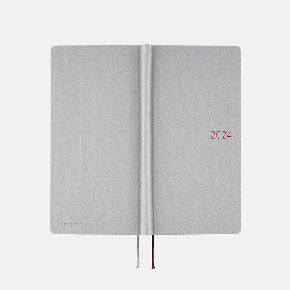 Hobonichi Mega Weeks Colors: Stylish Gray 2024 ENG