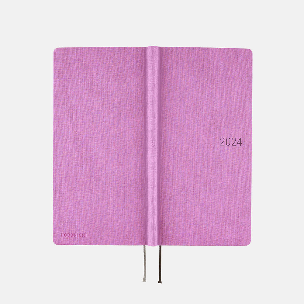 Hobonichi Mega Weeks Colors: Lavender 2024 ENG