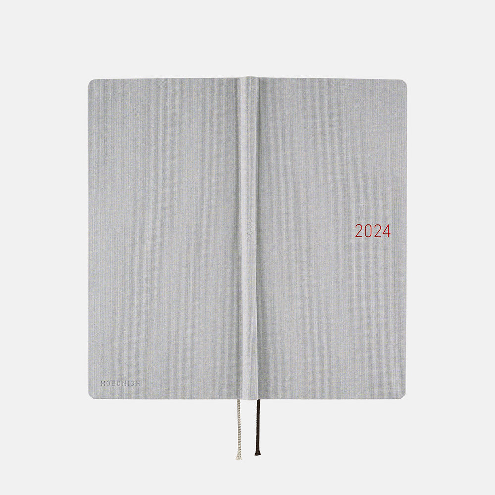 Hobonichi Weeks Colors: Stylish Gray 2024 ENG