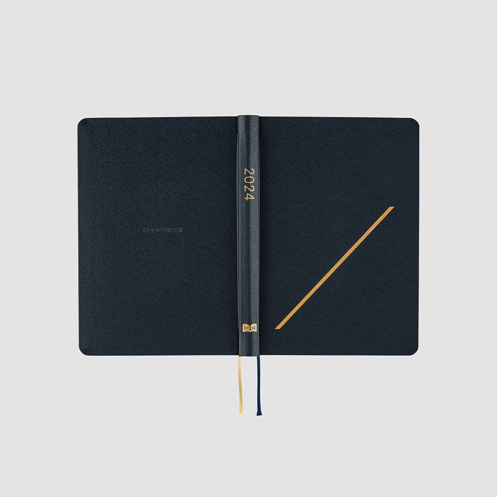 Hobonichi HON A6 2024 JPN Slash (Navy)