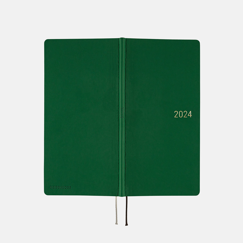 Hobonichi Weeks Smoth: Forest Green 2024 ENG