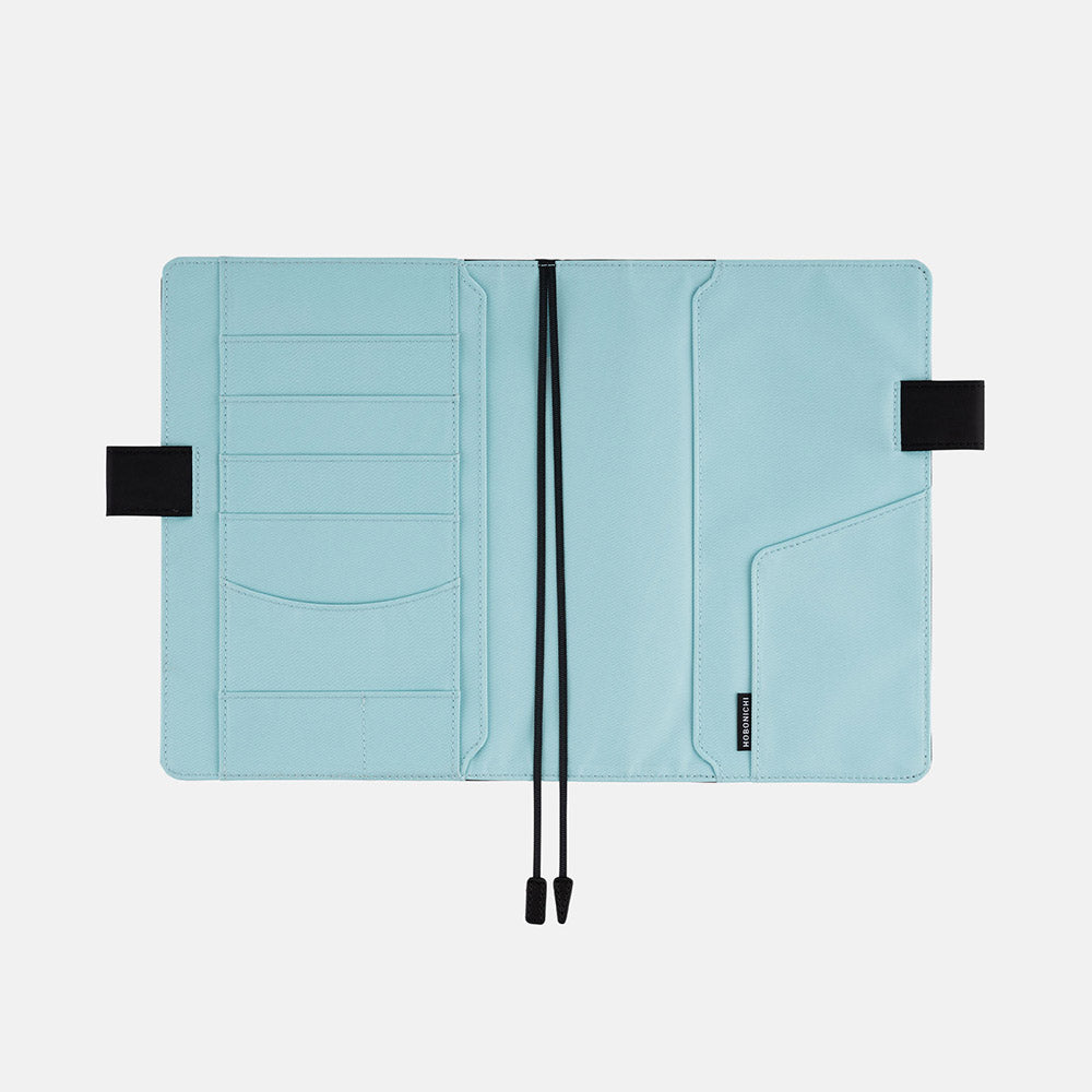 Hobonichi  A6 Black x Clear Blue Cover from the Colors series