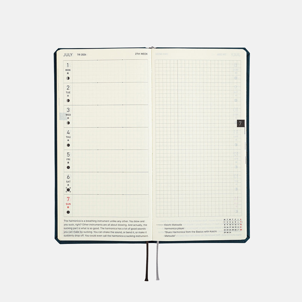 Hobonichi Weeks Yumi Kitagishi: Take a Look 2024 ENG
