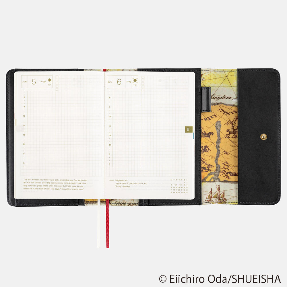 Hobonichi A6 ONE PIECE magazine: Going Merry Logbook Cover Fits A6 Planner and Original