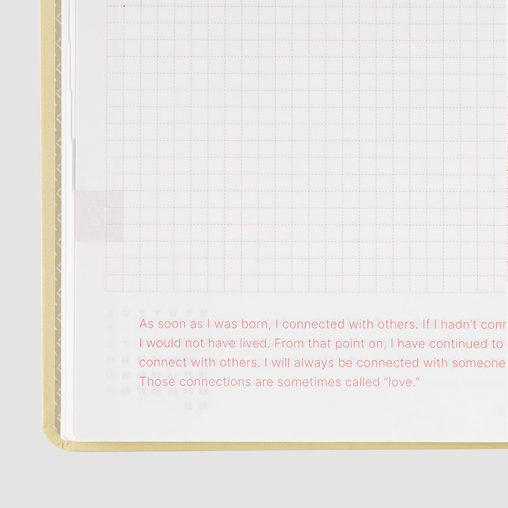 Hobonichi HON A5 2024 ENG Slash (Ivory)