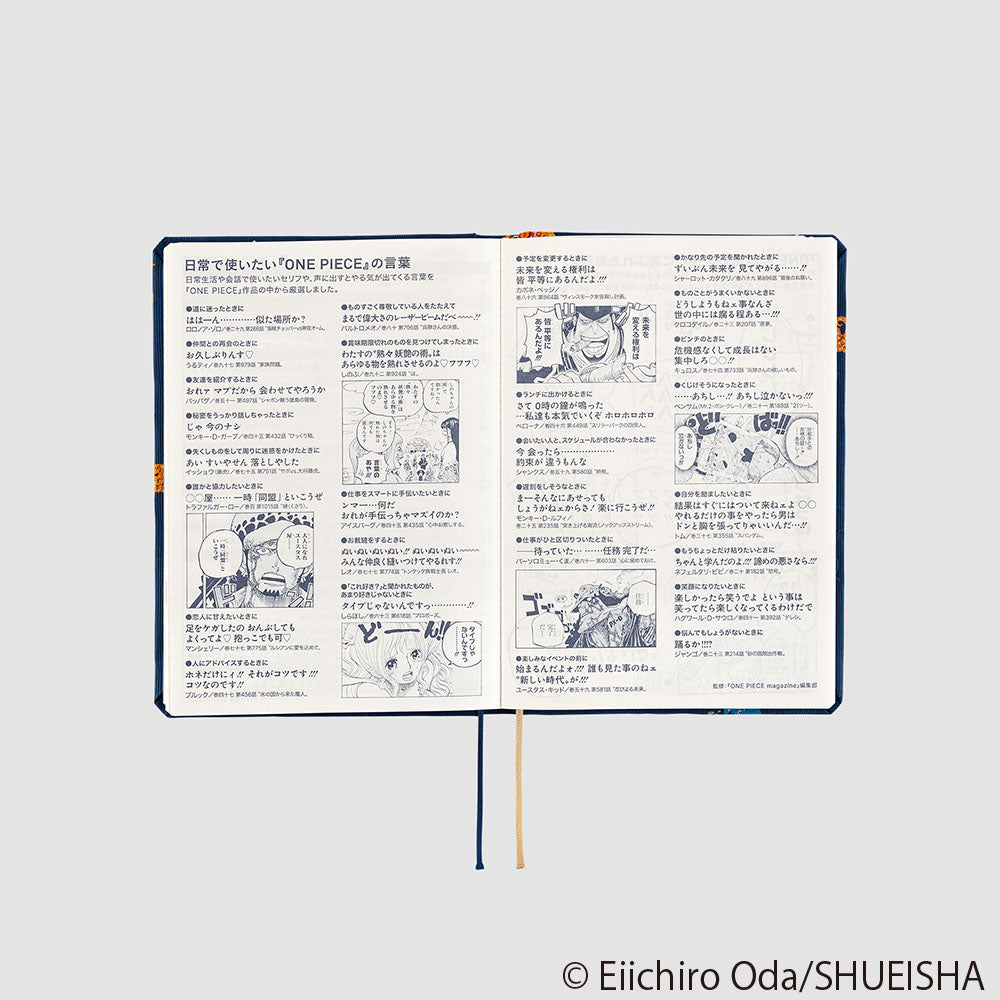 Hobonichi HON A6 2024 ONE PIECE magazine: Like the Sun JPN The Hobonichi Techo HON has a hardcover design already attached to the book. HON has the same basic features as A6 original; one page for each day from January to December 2024, Monday start, daily quotes, lay-flat binding, amazing Tomoe River paper etc.