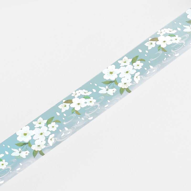30mm PET -teippi White Cherry Blossom