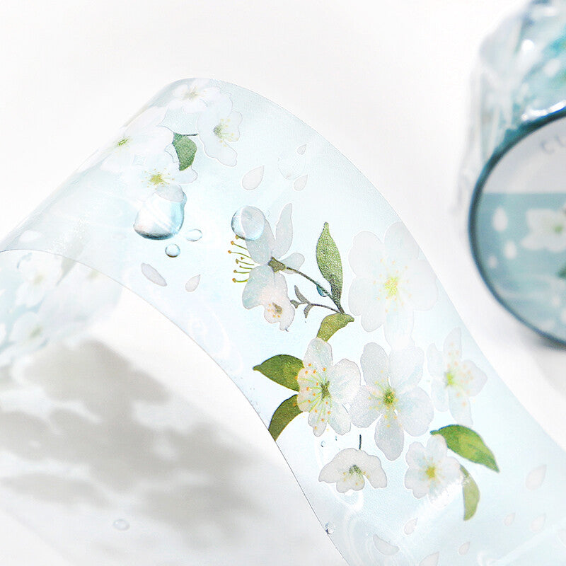 30mm PET -teippi White Cherry Blossom