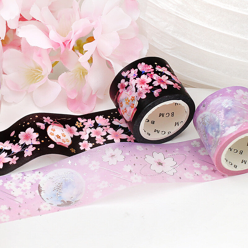 30mm Foil Washiteippi Sakura Full Moon