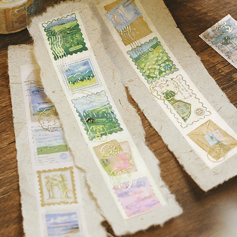 BGM Washitape Post Office Landscape