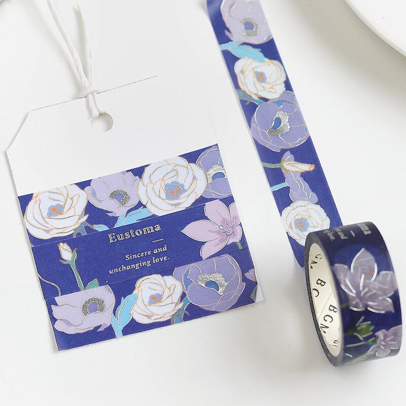 Washitape Blossom Midnight Foil