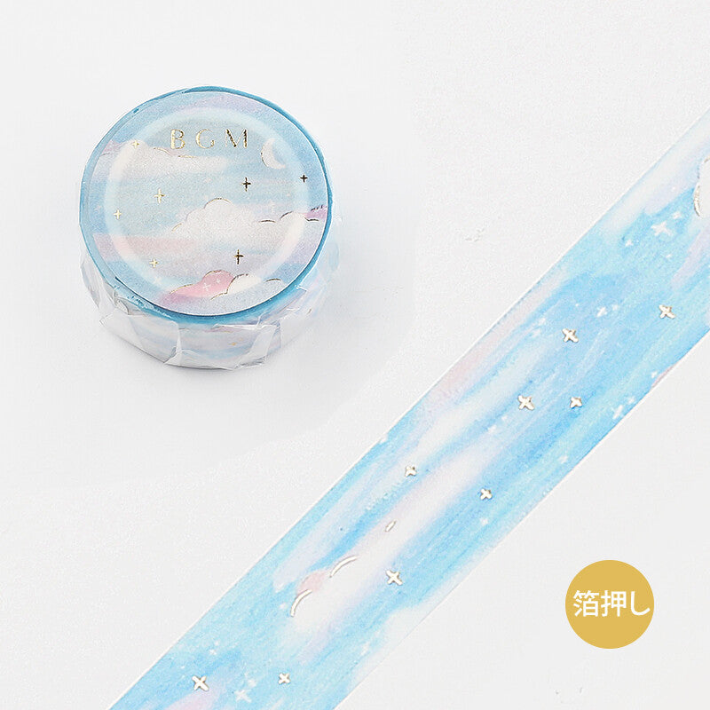 20mm Foil Washiteippi Pale Cloud