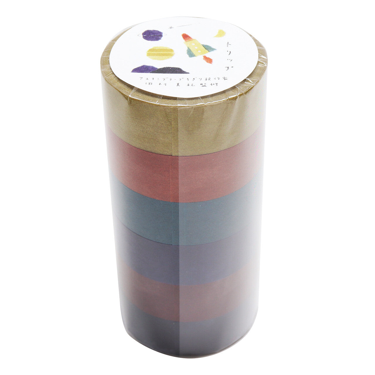 Washitape 6 Color Set - Miki Tamura : Trip