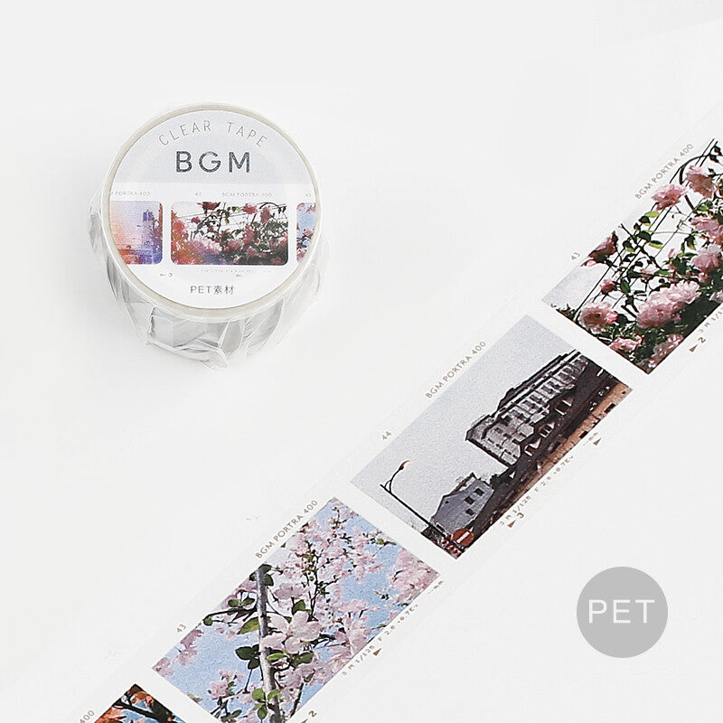 30mm PET -teippi Film White