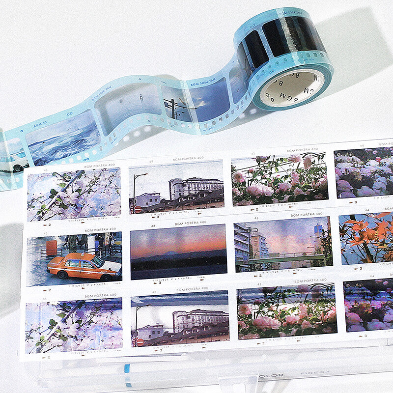 30mm PET -teippi Film White