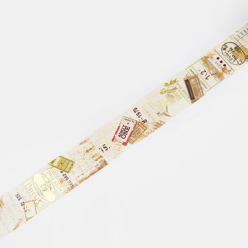 BGM Washitape Special Poem Ticket