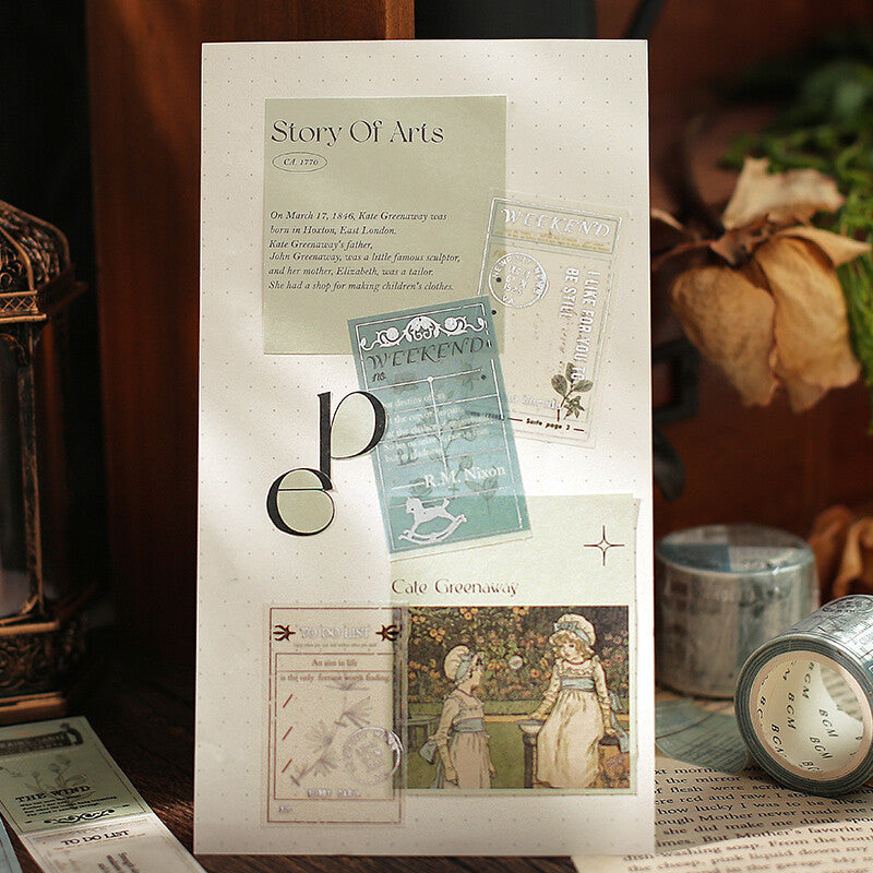 BGM Washitape Special Poem Botanical