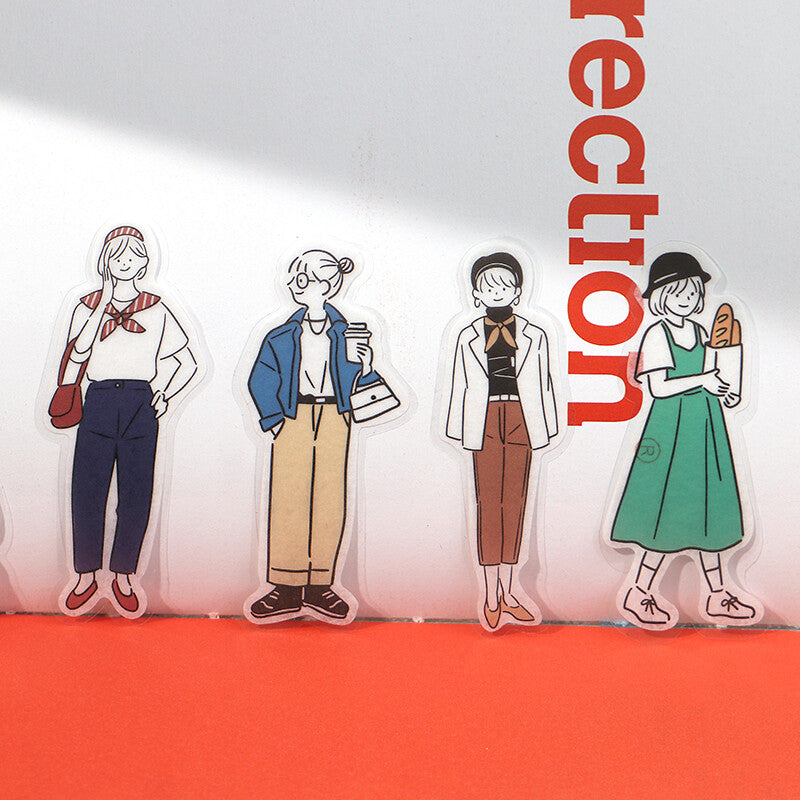 Coordinate Girl Washi Sticker Simple Colorful