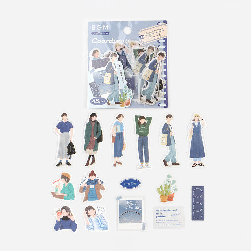 Coordinate Girl Tyttötarrat Casual Blue