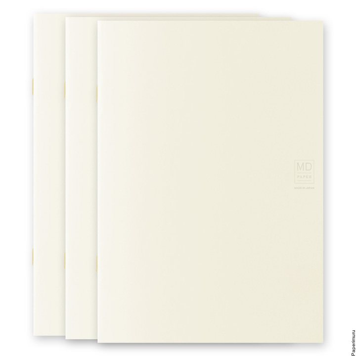 Midori MD Notebook Light A5 Blank 3pack